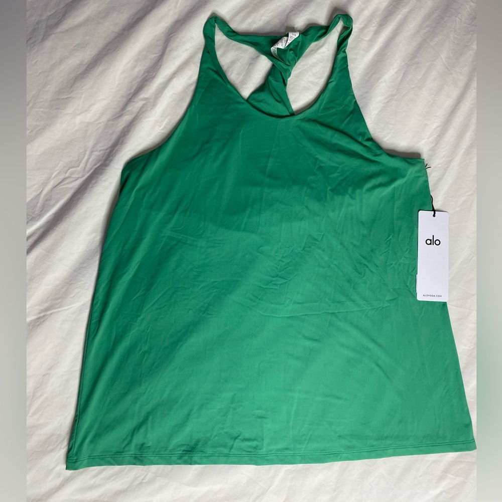 ALO Yoga Two-Piece Active Set in Mint Green Sz L - Picture 10 of 13